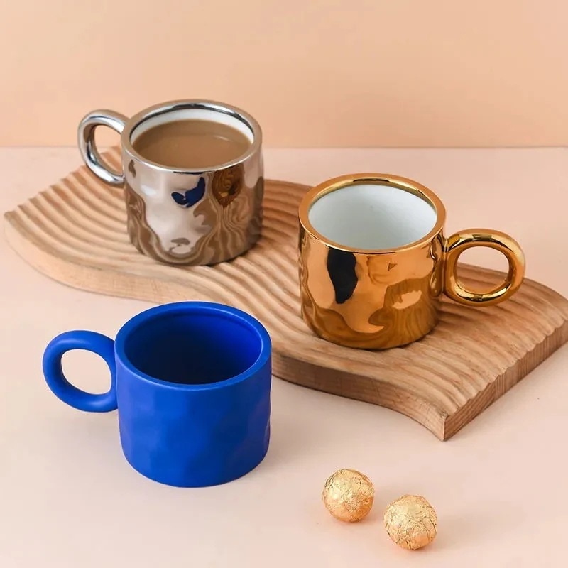 NEWチャビーマグカップ400mlソーサー韓国雑貨手作り韓国インテリア食器