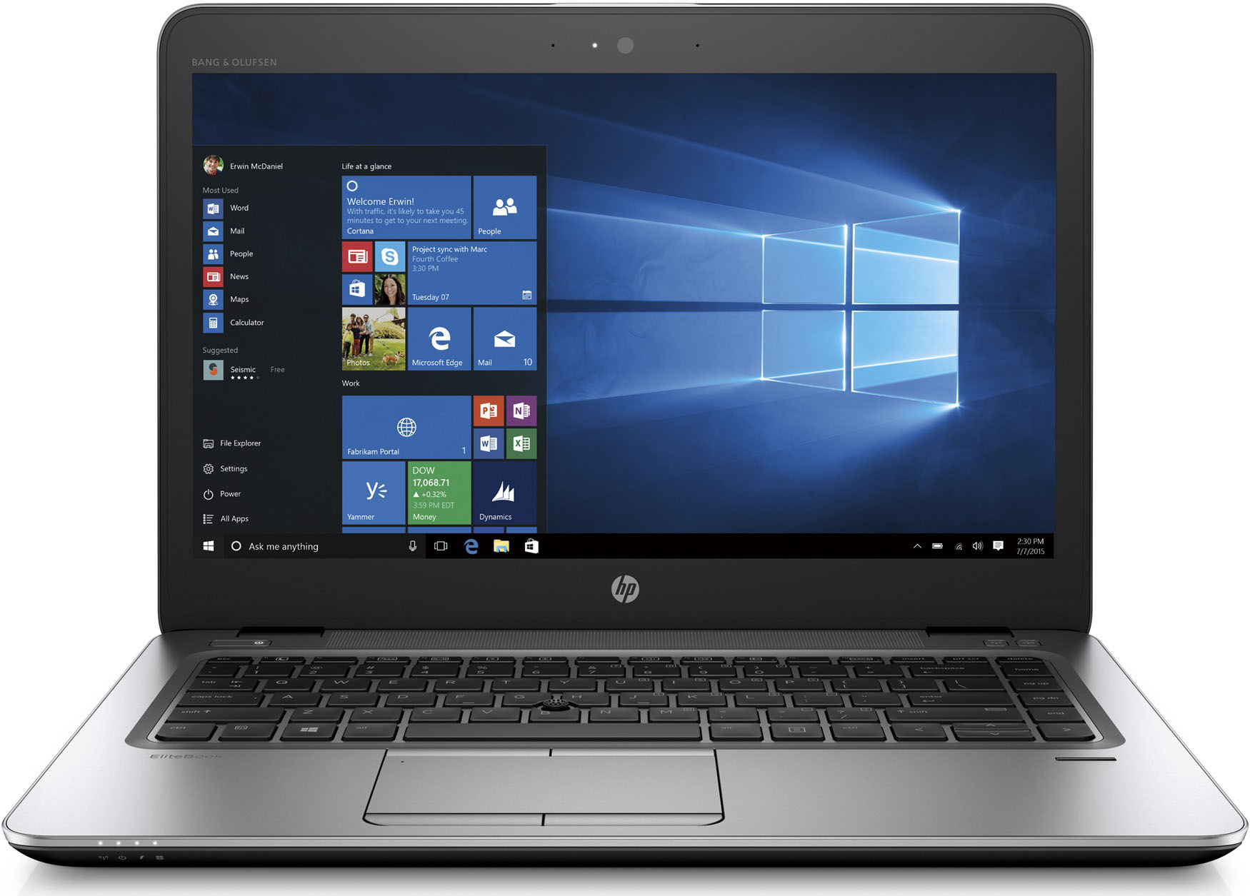 中古 ノートパソコン EliteBook 840 G4 第7世代Corei5 メモリ16GB SSD128GB 14型FHD Win11 MicrosoftOffice2021 カメラ Type-C