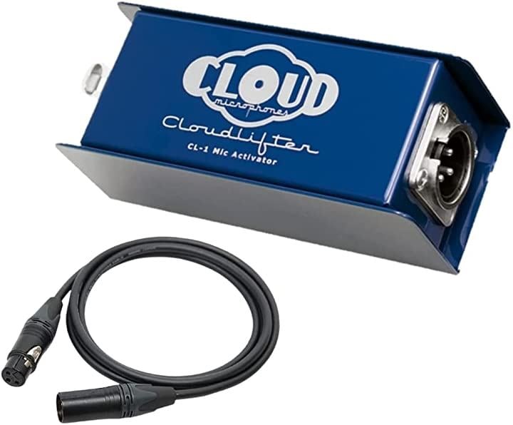 Cloud Microphones Cloudlifter by クラウドリフター マイクアンプ マイクプリアンプ アクティベーター(CL-1+XLRケーブル Be lden 0.5m)