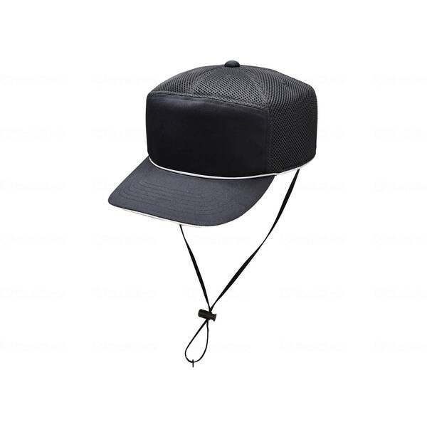 キヨタ おでかけヘッドガード メッシュキャップタイプ反射材付 ブラック S KM-1000U メーカー直送