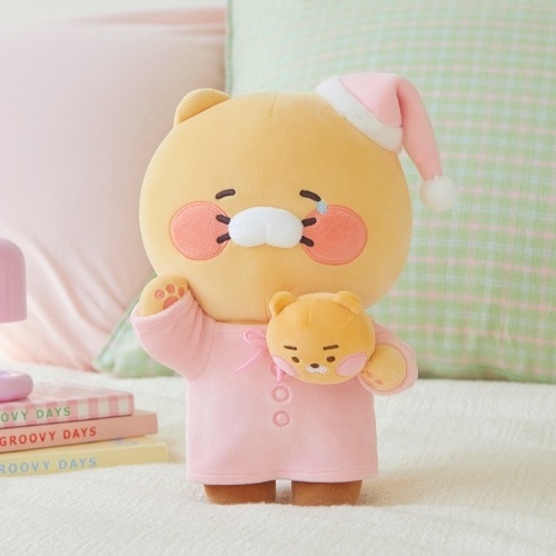 子供眠そうな睡眠パジャマ人形_チュンシク