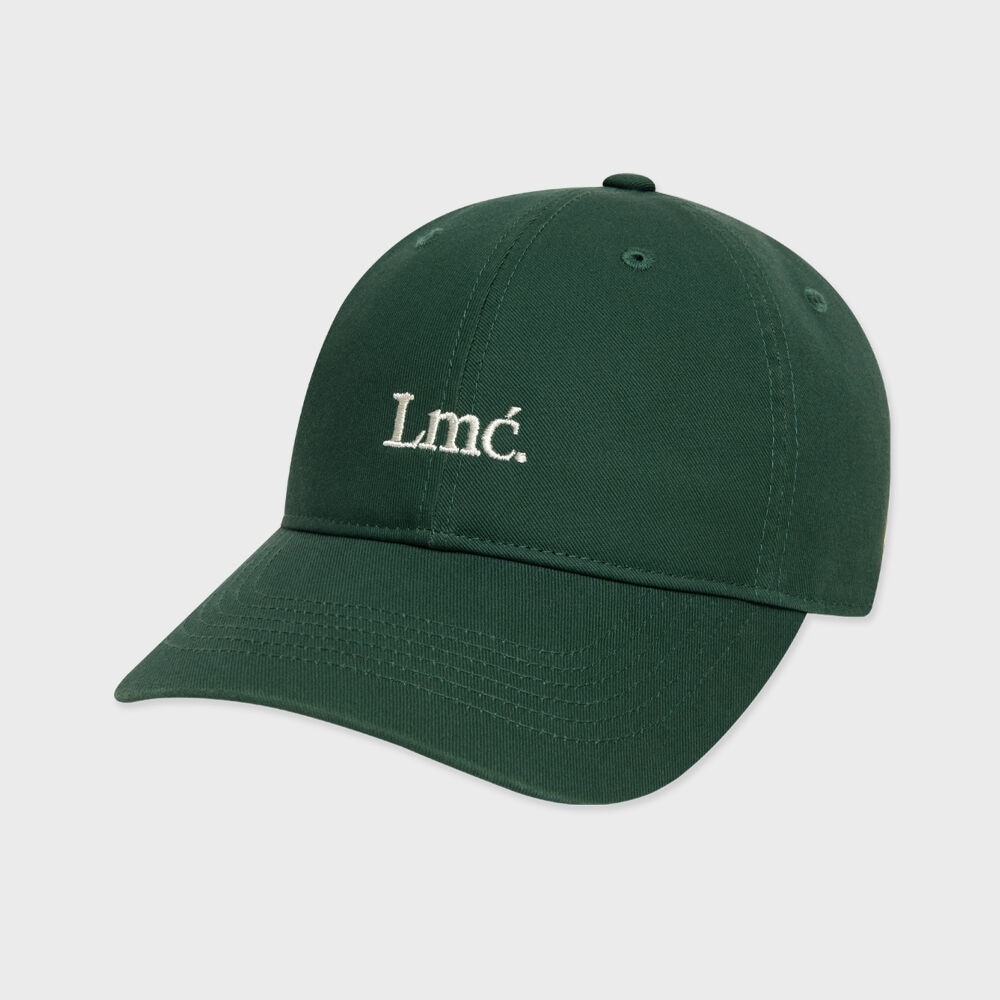 LMC セリフロゴ 6パネルキャップグリーン 5,250円