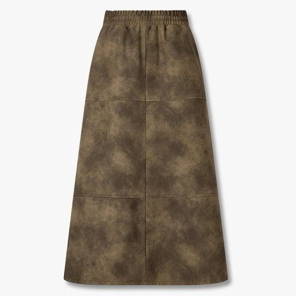 シンセティックスエードロングスカート (9105432117CT)