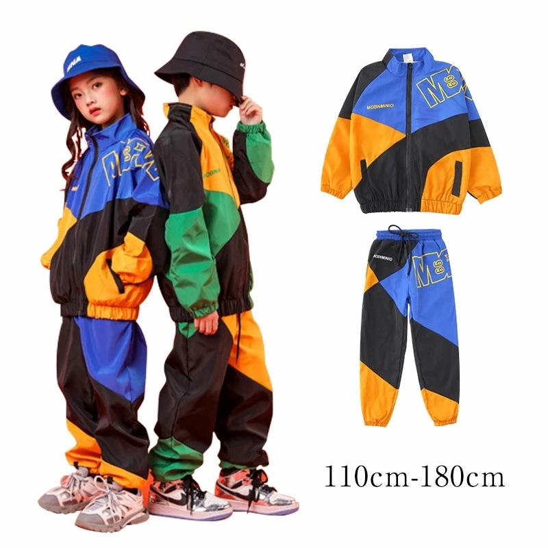セットアップ　ダンス衣装 ダンス 衣装 ヒップホップ 子供服　 ヒップホップ キッズダンス衣装 演出服 キッズ ダンスウェア 韓国子供服 キッズ ダンス 衣装 キッズ ジャージ 上下 キッズ おしゃ
