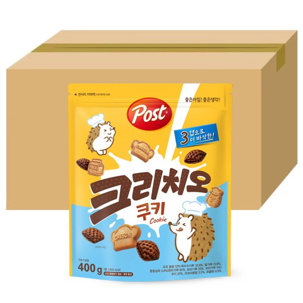 ポストクリッチョ クッキー 400gx12個(1箱)