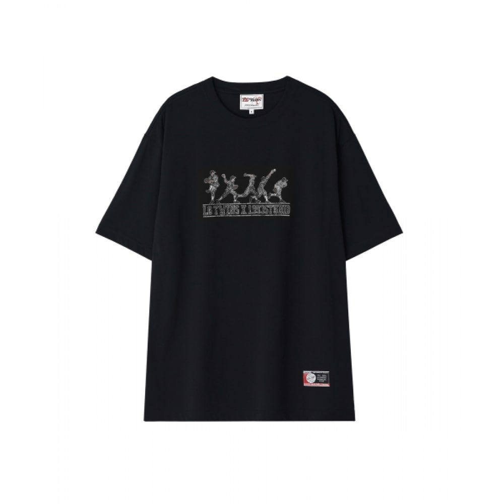 1993スタジオ [LGツインズ] フィーチャーグラフィックTシャツ_ブラック