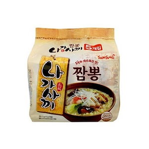長崎ちゃんぽん/ながさきちゃんぽん (115g*五個)/韓国ラーメン/インスタントラーメン/おまとめ梱包 送料1回発生