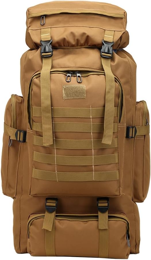 登山用リュックサック 80L 防水 耐久性に優れた多機能バックパック 男女兼用