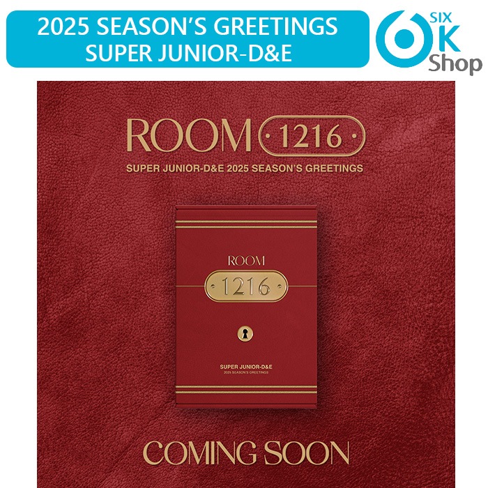 SUPER JUNIOR-D&E 2025 SEASON’S GREETINGS [ROOM 1216] スーパージュニア ドンへ ウニョク シーグリ シーズングリーティング
