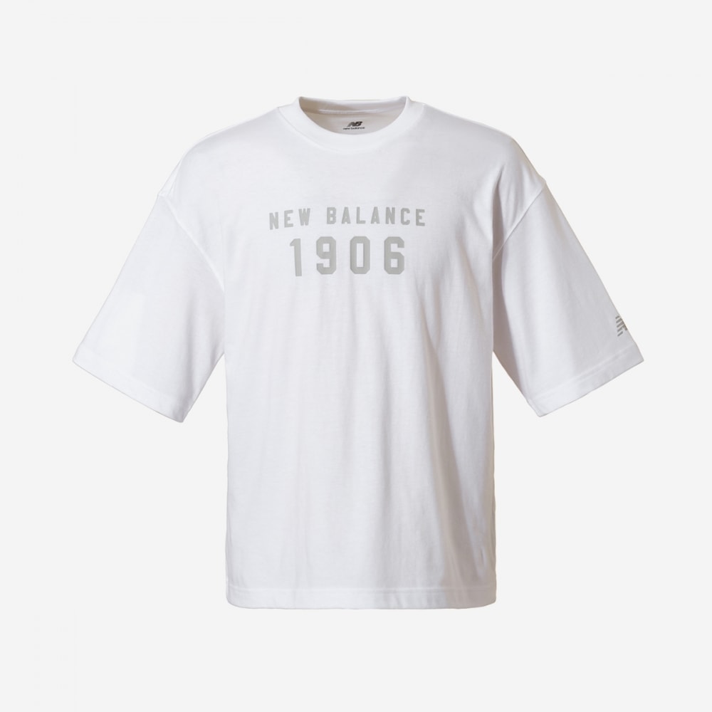 ニューバランスレディース 1906 オーバーフィット T シャツ NBNEEBS332-(10) ホワイト