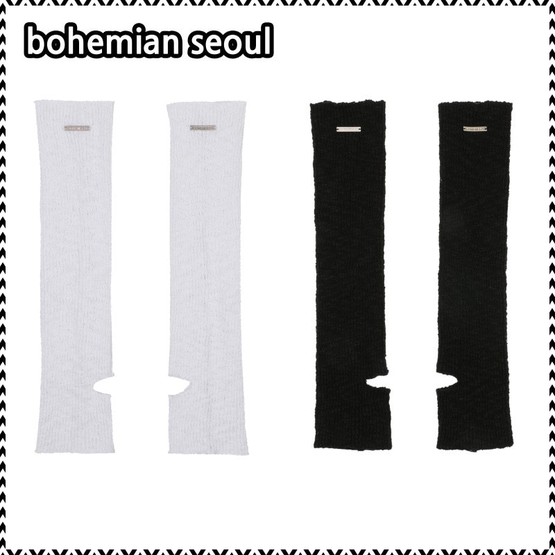 bohemian seoul TEXTURED LEG WARMER (2color)