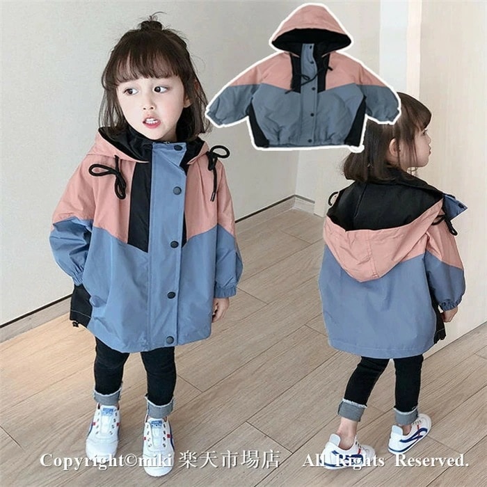 【新品プロモ-ション】insおしゃれ最低価!格!キッズコート 韓国子供服 子ども服 女子 アウター 綿服 防寒 秋冬 ダウンコート マウンテンパーカー ジャケット 厚手 通学 可愛い フード付き ブ