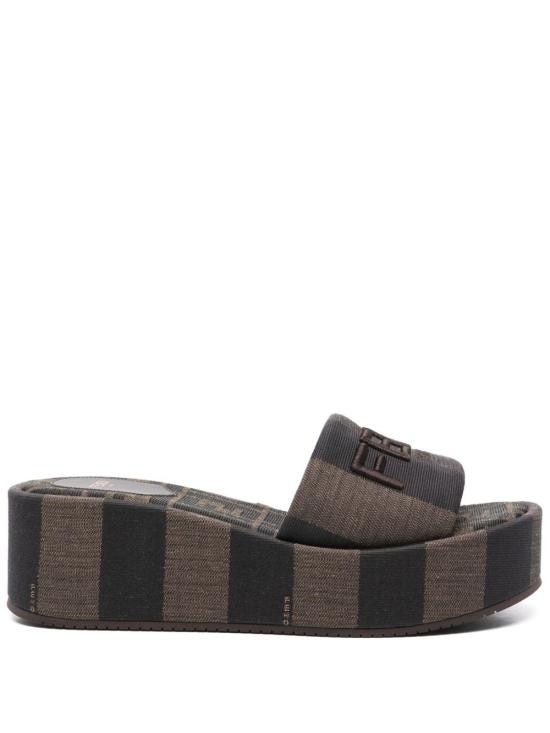 FENDI Women Sandals 8R8515 AORHF1P95 Brown
