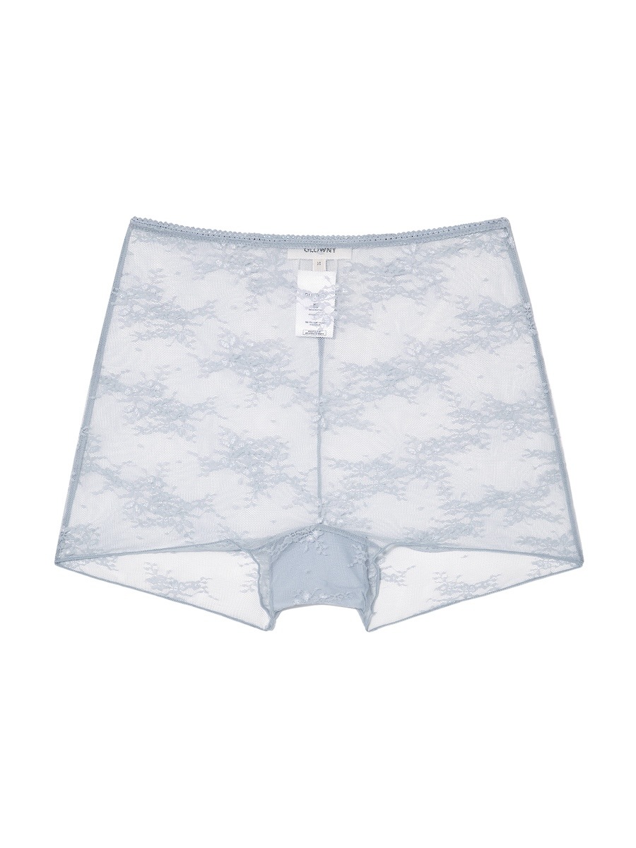 ★GLOWNY★POLLY LACE BOYSHORTS (BABY BLUE)★正規品/直送料込 GLOWNY】 POLLY LACE BOYSHORTS : BABY BLUE ショート・ハーフパンツ