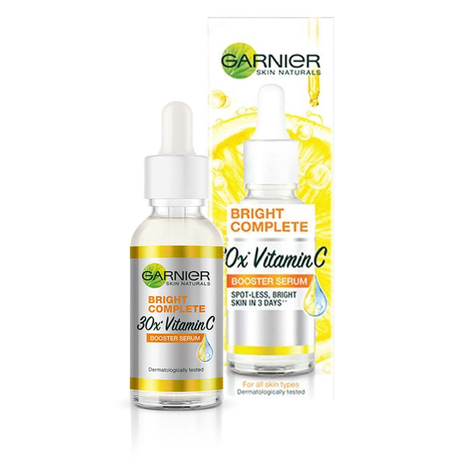 GARNIER ガルニエ　セラム 30ml × 3本セット Garnier ガルニエ セラム 30ml×3本 ガルニエ Bright Complete