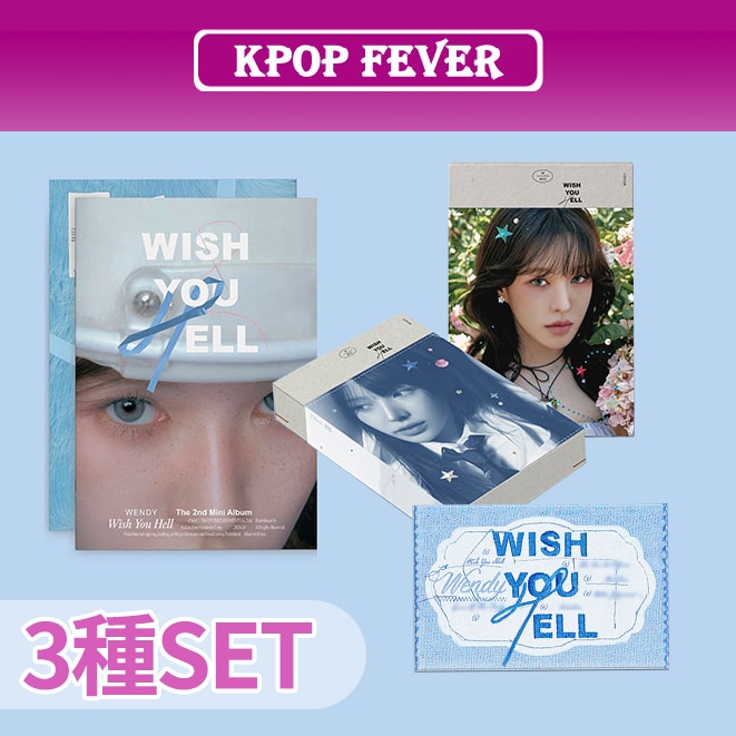 【3種SET】 REDVELVET WENDY Wish You Hell mini 2nd