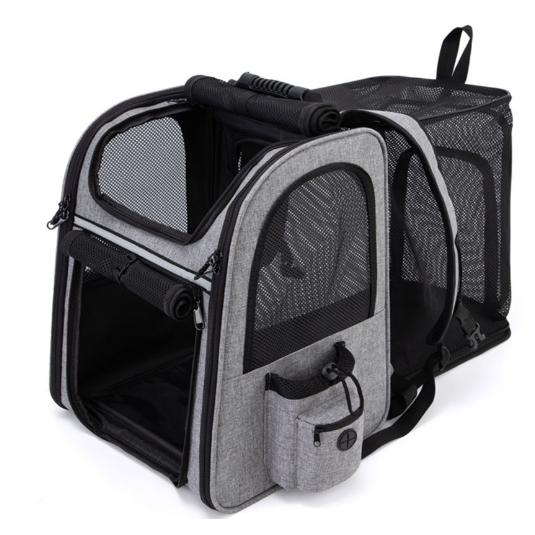 2026新品大人気新品追加 ペットリュック ペット 犬 猫 リュック 拡張版 キャリーバッグ ペットキャリー 折り畳み式 犬用 猫用 小型犬 小動物 旅行 通院 ペット お出かけ 4カラー 4,645円