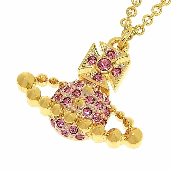 ヴィヴィアンウエストウッド アクセサリー レディース ネックレス アウトレット ゴールド LENA BAS RELIEF NECKLACE 6302039S02R881 VIVIENNE WESTWO