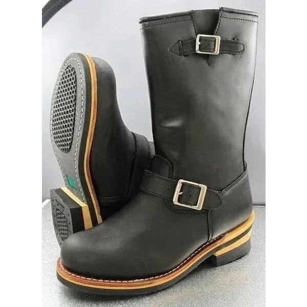 エンジニアブーツ ブーツ メンズシューズ 紳士靴 メンズファッション 靴 G B 本格エンジニアブー