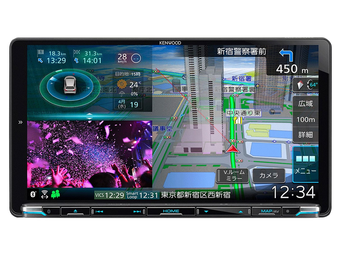 彩速ナビ MDV-M910HDL