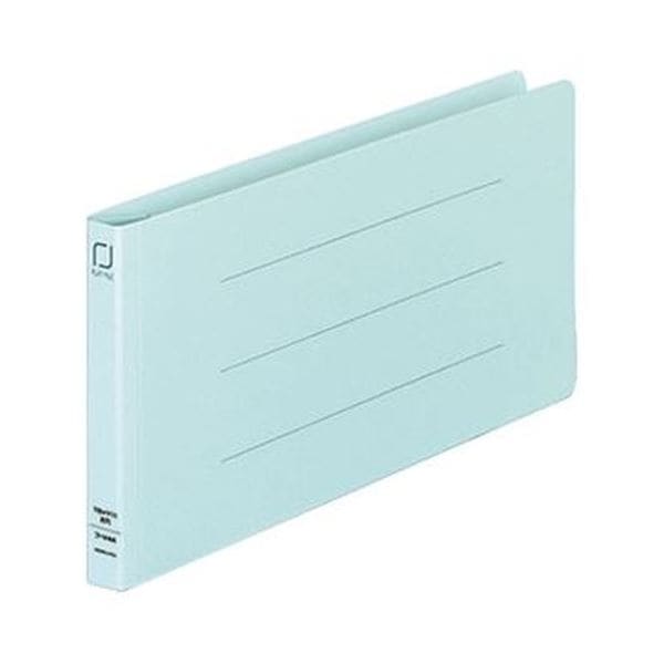 （まとめ）コクヨ 統一伝票用フラットファイル（ターンアラウンド用）T6×Y11 150枚収容 背幅18mm 青 フ-V44B 1セット（10冊）(×10セット)