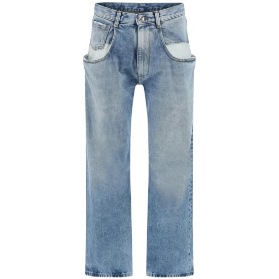 MAISON MARGIELA Women Denim Pants S30513 S51LA0052 470 BLUE