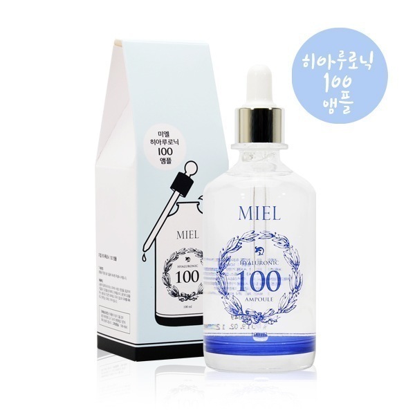 ヒアルロン酸 100% 仕上げアンプル 100ml [高保湿/乾燥肌対策/韓国エステで人気の美容液]