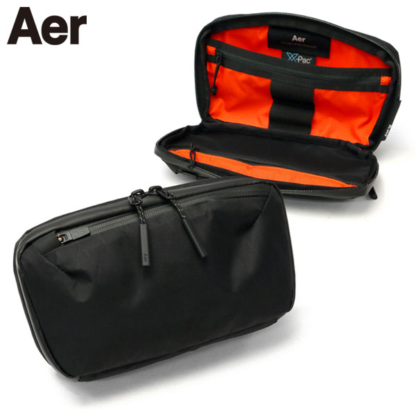ポーチ メンズ レディース トラベル 小物入れ 耐水 丈夫 持ち手 ナイロン ダブルファスナー 止水ファスナー 1リットル Active Collection DOPP KIT 3 X-PAC