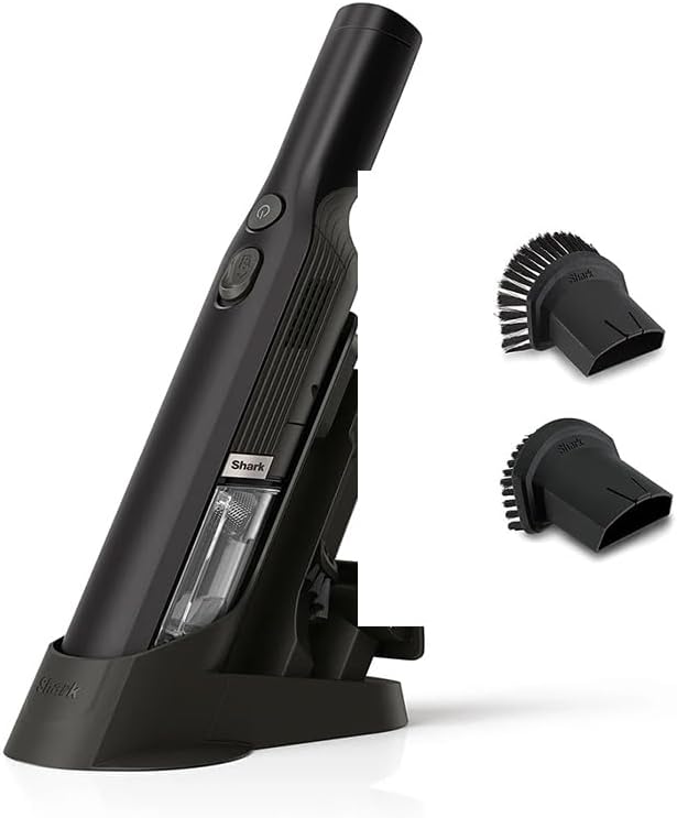 Shark EVOPOWER 充電式ハンディクリーナー WV202JBK ＋ アクセサリーパック ブラシセット