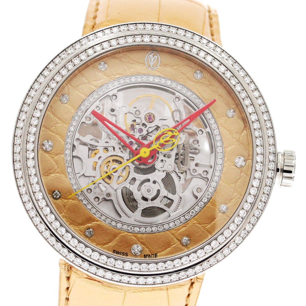 ジェイコブ JACOB&CO WVY-051 ヴァレンティン ユダシュキン コラボ ダイヤベゼル 自動巻き メンズ 極美品 保証書付き_876516【中古】