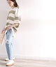 ホワイト×グレージュ