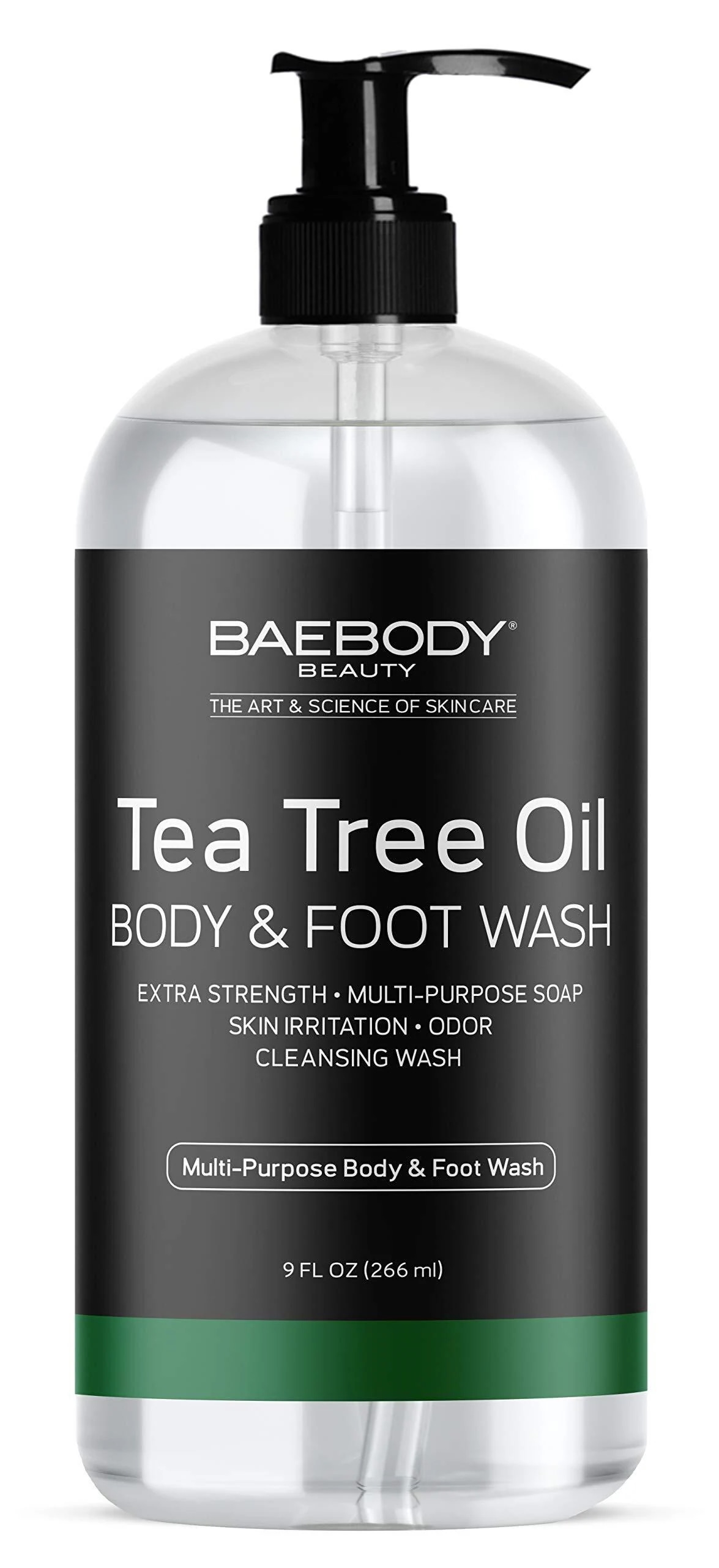 Baebody Tea Tree Oil Foot & Body Wash, 9 Ounces