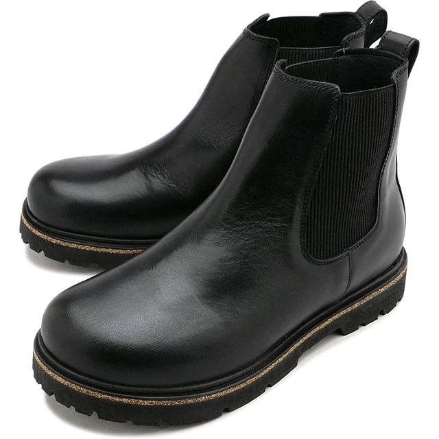 メンズ ブーツ ハイウッド スリップオン [1025764] Highwood Slip On M 靴 サイドゴアブーツ Black
