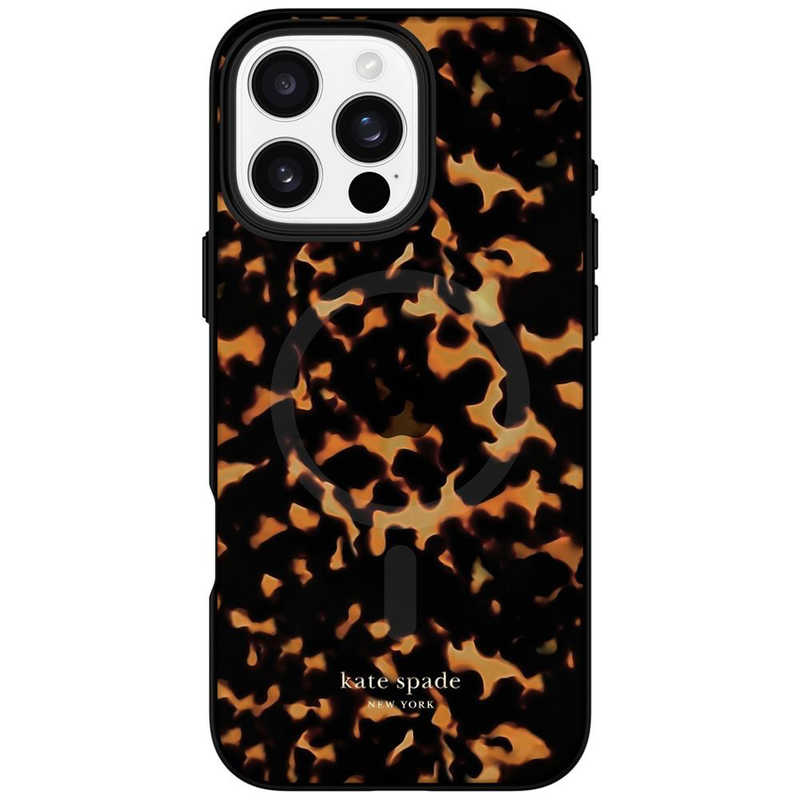 KATESPADE　iPhone 16 Pro Max Kate Spade Protective - MagSafe/ Recycled Tortoise　KS054474