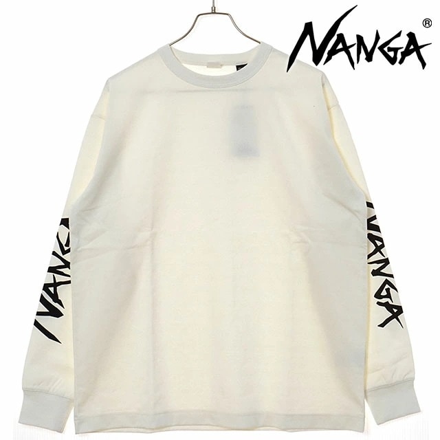 エコハイブリッド スリーブロゴ ロングスリーブTシャツ [N2500-1L030A] メンズ トップス カットソー 長袖 アウトドア WHT 正規取扱店