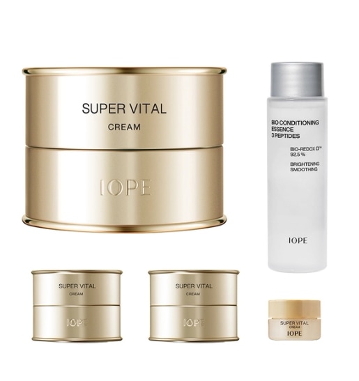 スーパーバイタルエッセンシャルクリーム 50ml (+ 10ml + 10ml + 5ml + バイオコンディショニングエッセンス 48ml)