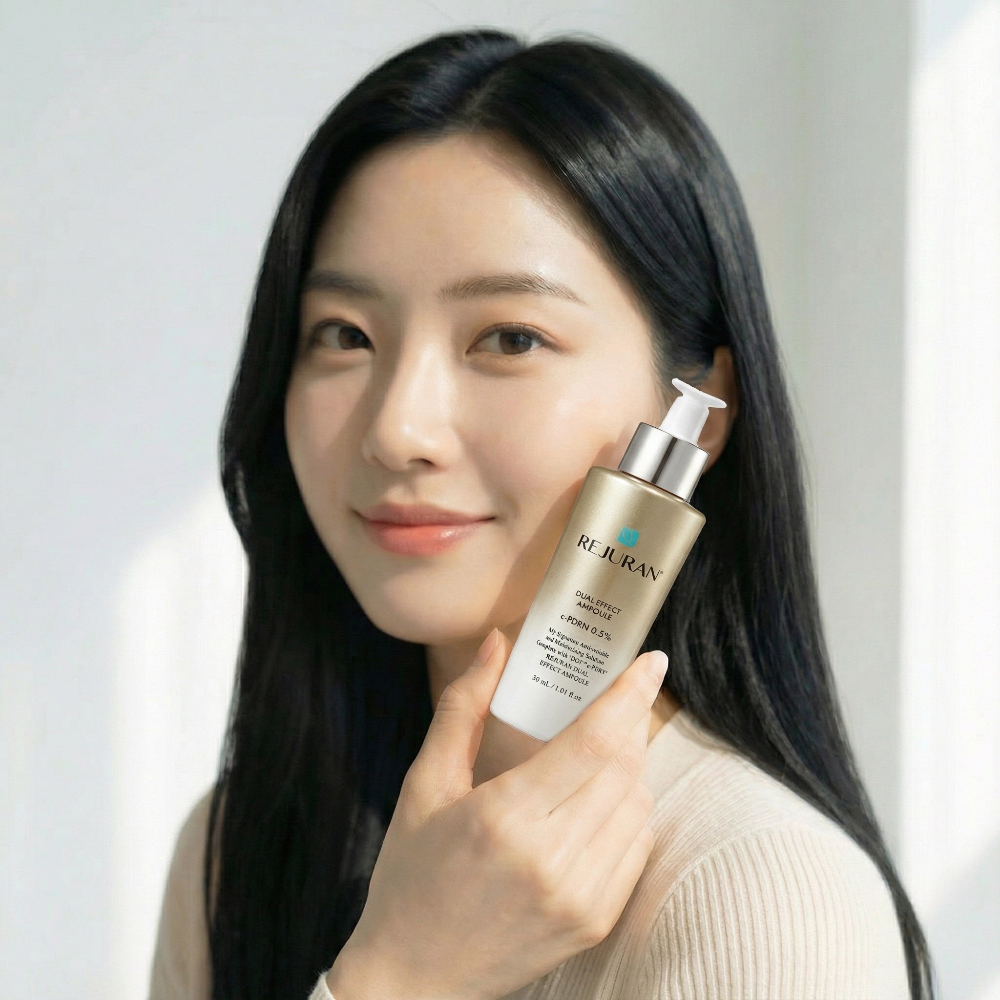 Rejuran 公式 リジュラン c-PDRN デュアル エフェクト アンプル 30ml+30ml ゴールド 美容液