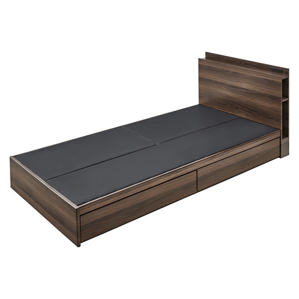 B-91S-BR ブラウン [引き出し付きベッド] メーカー直送