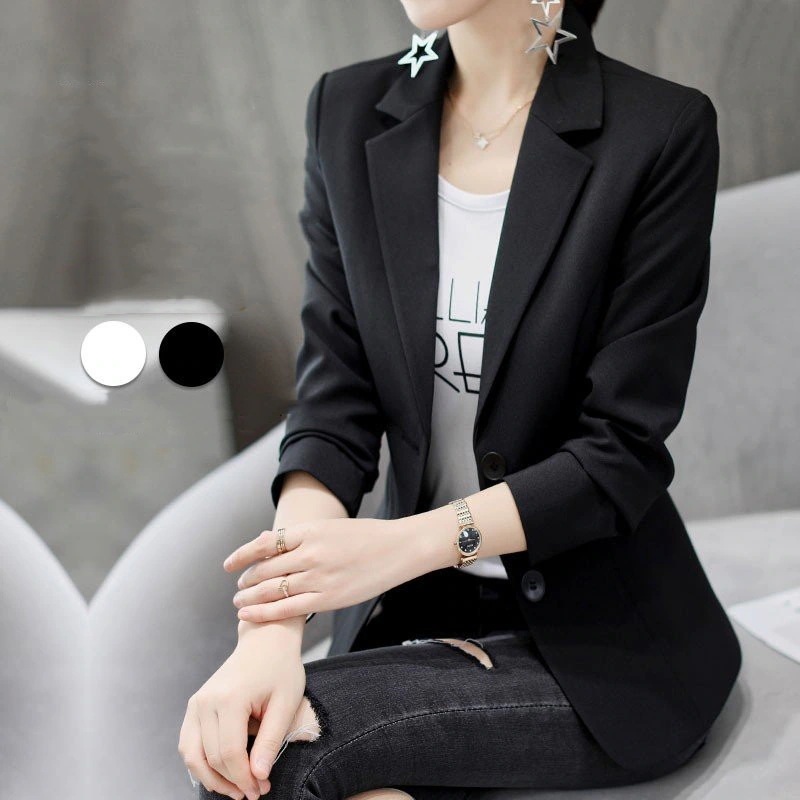 ジャケットレディーステーラードジャケットショート丈コートフォーマルアウタートップス長 5,387円