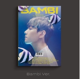 [未開封新品] [バージョン選択]ペクヒョン（BAEK HYUN） - ミニ3集Bambi Photo Book Verバンビ Photo Book版 Bambi Ver_ポスター贈呈終了