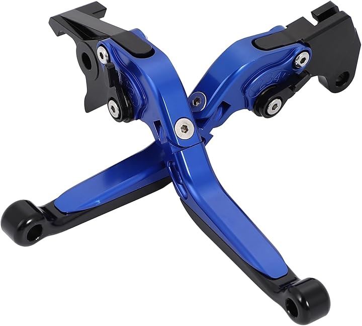 ブレーキ クラッチ レバー セット GSX250R V-Strom250 GSR250 GSXR 青x黒(青x黒)