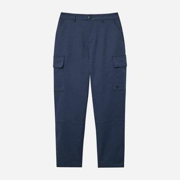 JQS W241001GPT23-NVY 男性用ストレートフィットクラブパンツ