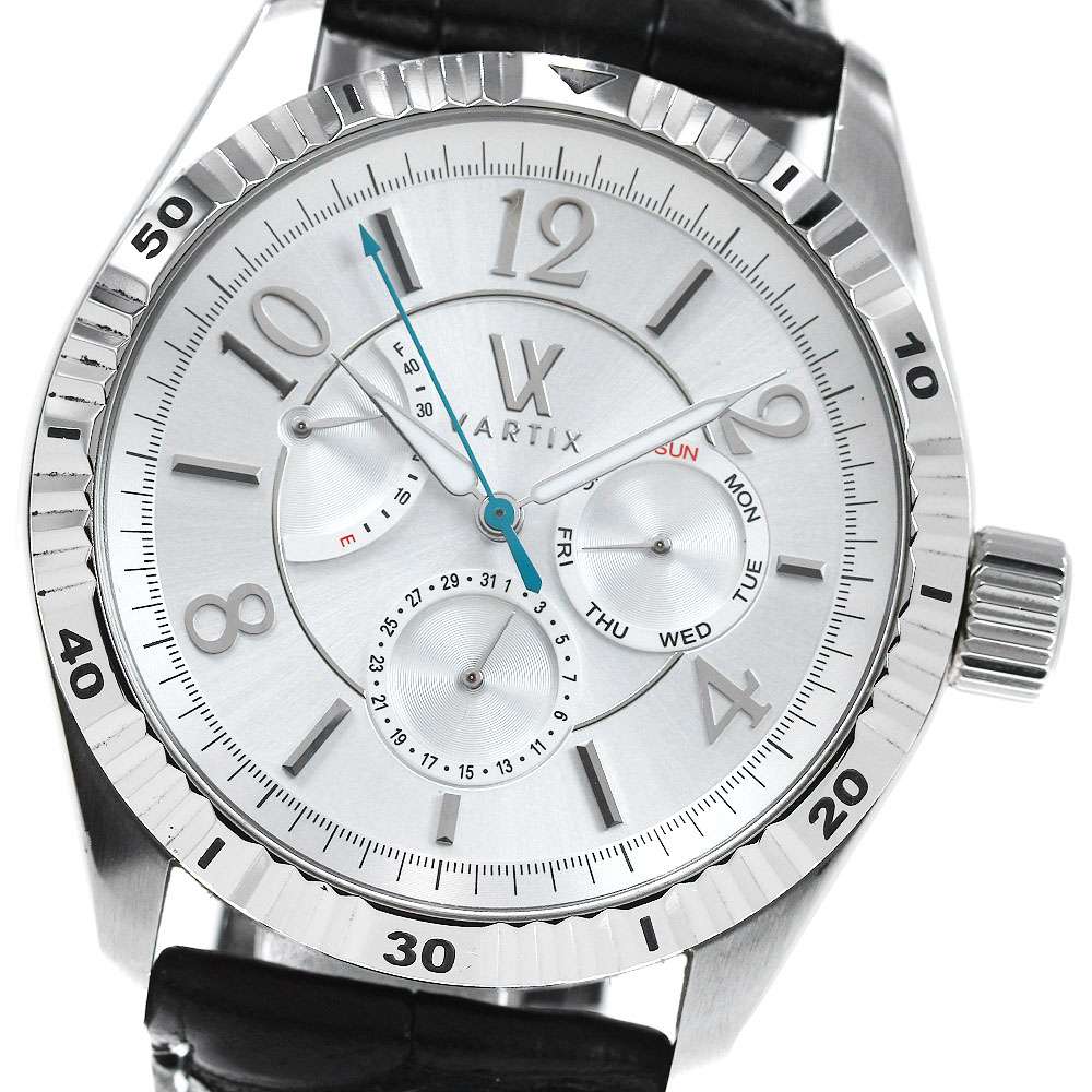 ヴァティックス VARTIX G704 ALIVE デイデイト パワーリザーブ 自動巻き メンズ 保証書付き_821855【中古】