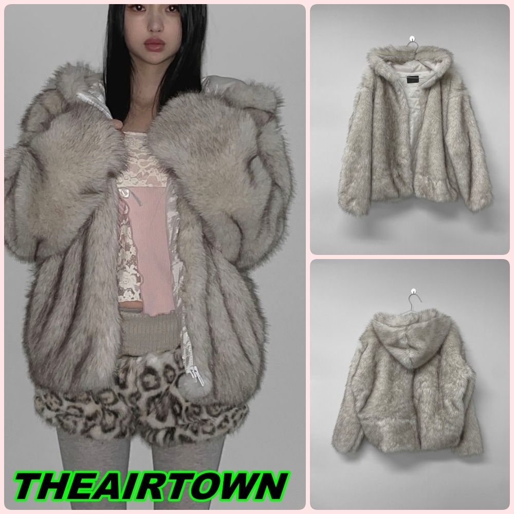 【THEAIRTOWN】cloud hood fur jp