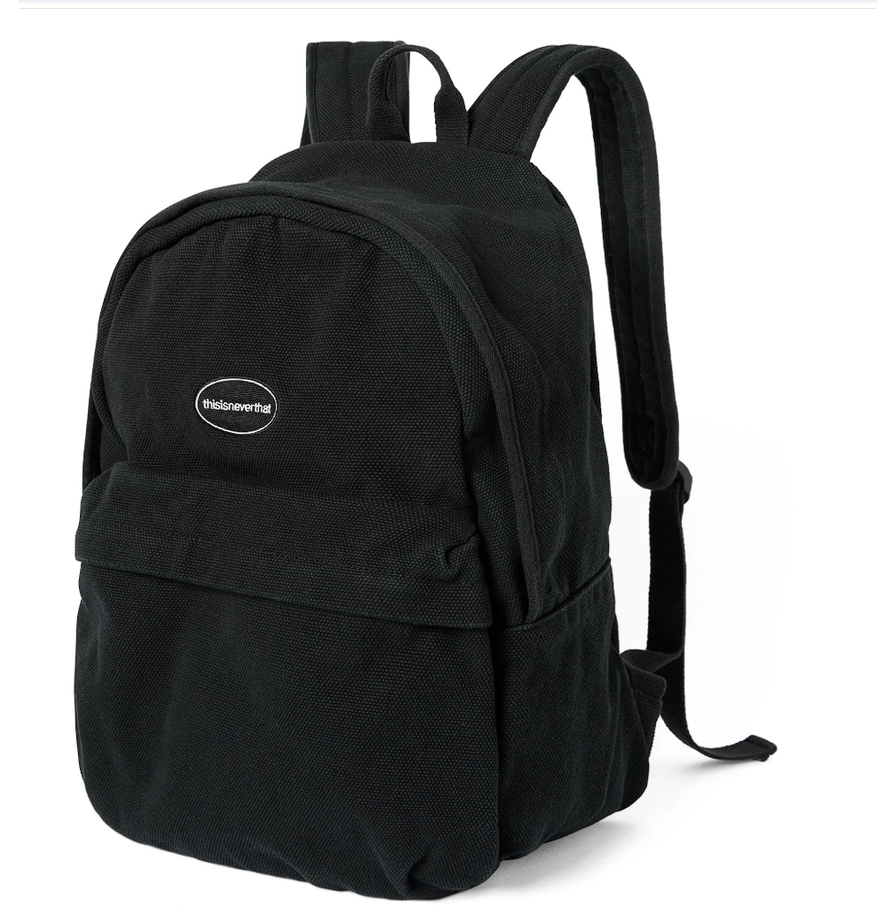 Canvas Backpack Black