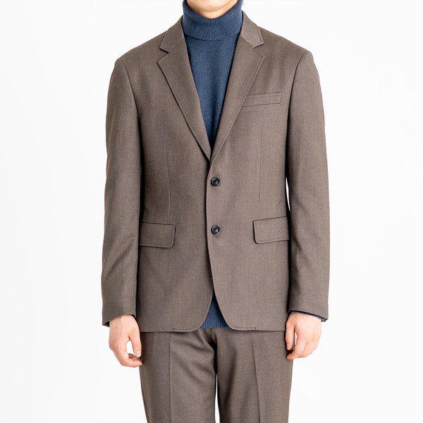 ベージュツイルスーツ