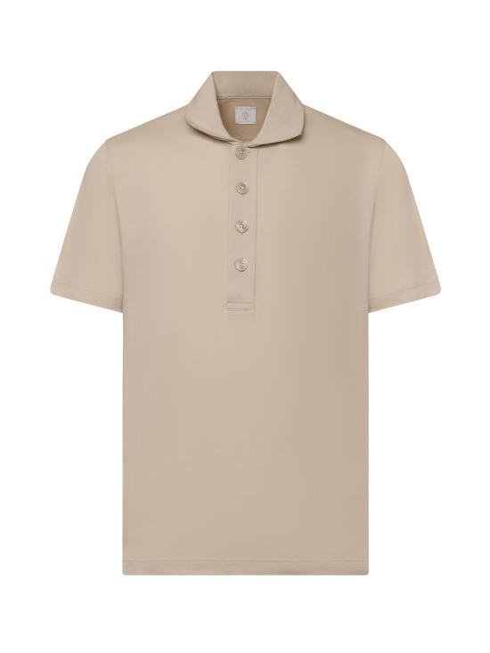 ELEVENTY Men Polo Shirts M75POLM05TES0M120 02 SAND
