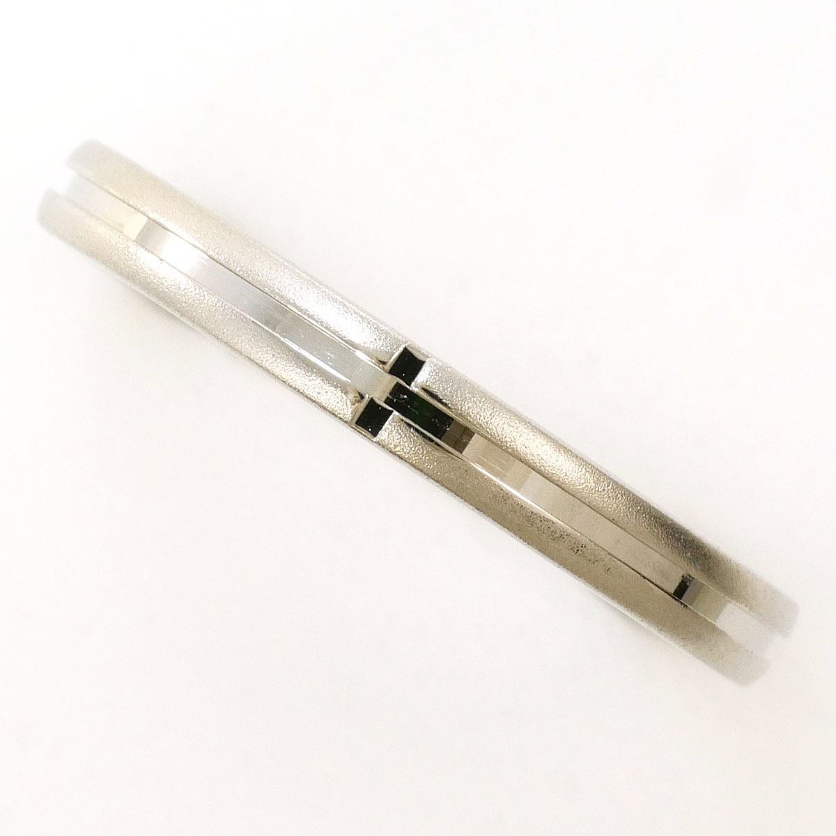 ヨンドシー PT950 プラチナ リング・指輪 17号 総重量約3.9g 中古