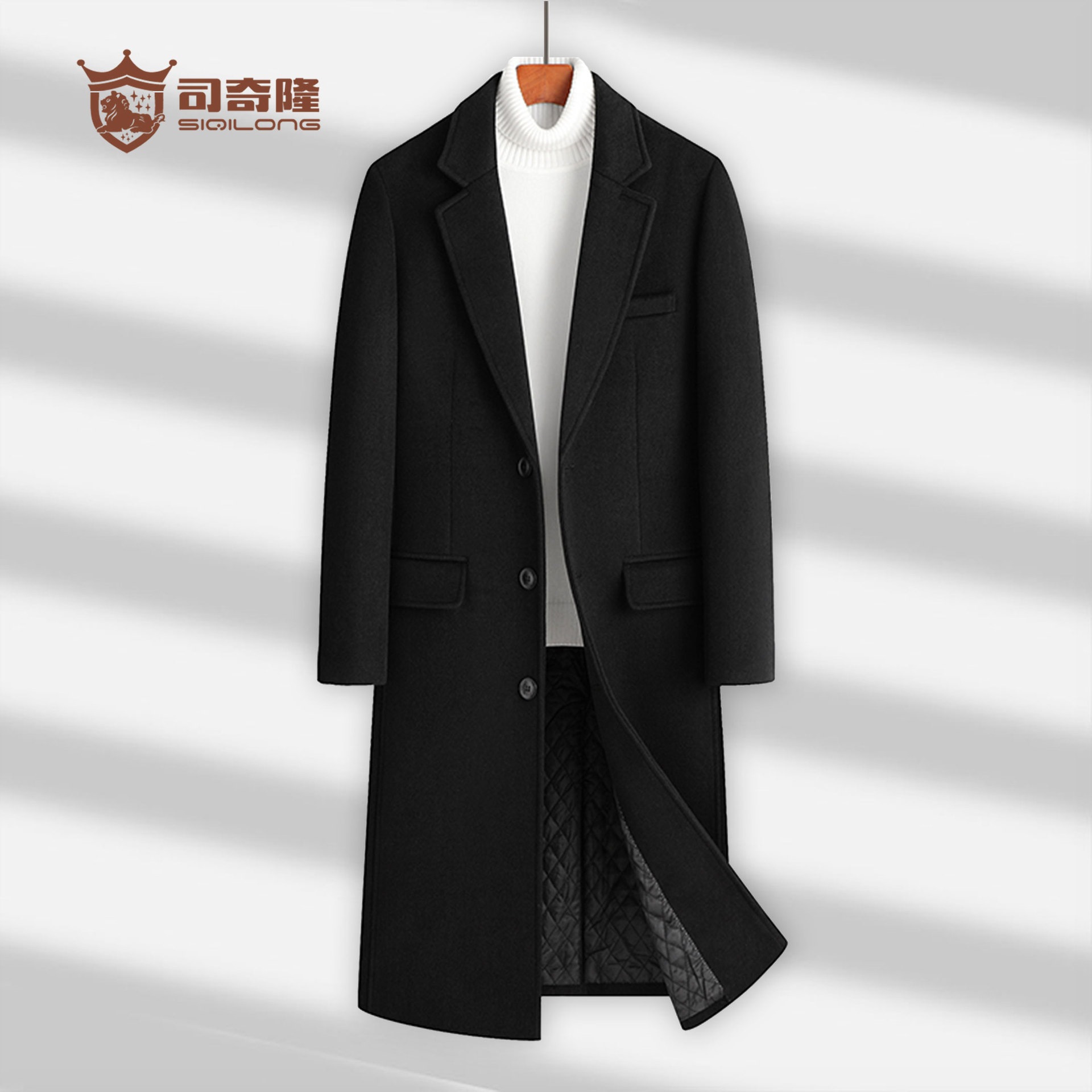 秋冬 防寒着 韓国ファッション コート メンズ ロング コート 大きいサイズ トレンチコート ビジネスコート アウター 秋冬 通勤 かっこいい シンプル 定番 30代40代50代60代男性毛のコートロ