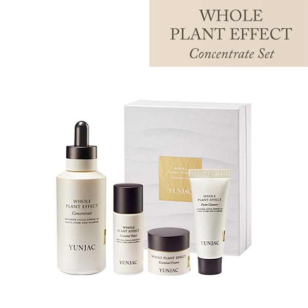 【GIFT SET】WHOLE PLANT EFFECT CONCENTRATE SET 75mL 全草コンセントレート 栄養たっぷり 美容液 アンプール セラム「正規品」